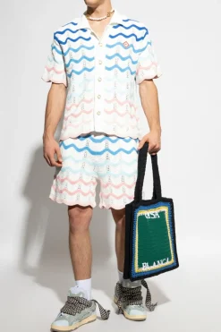 Casablanca WHITE Cotton shirt