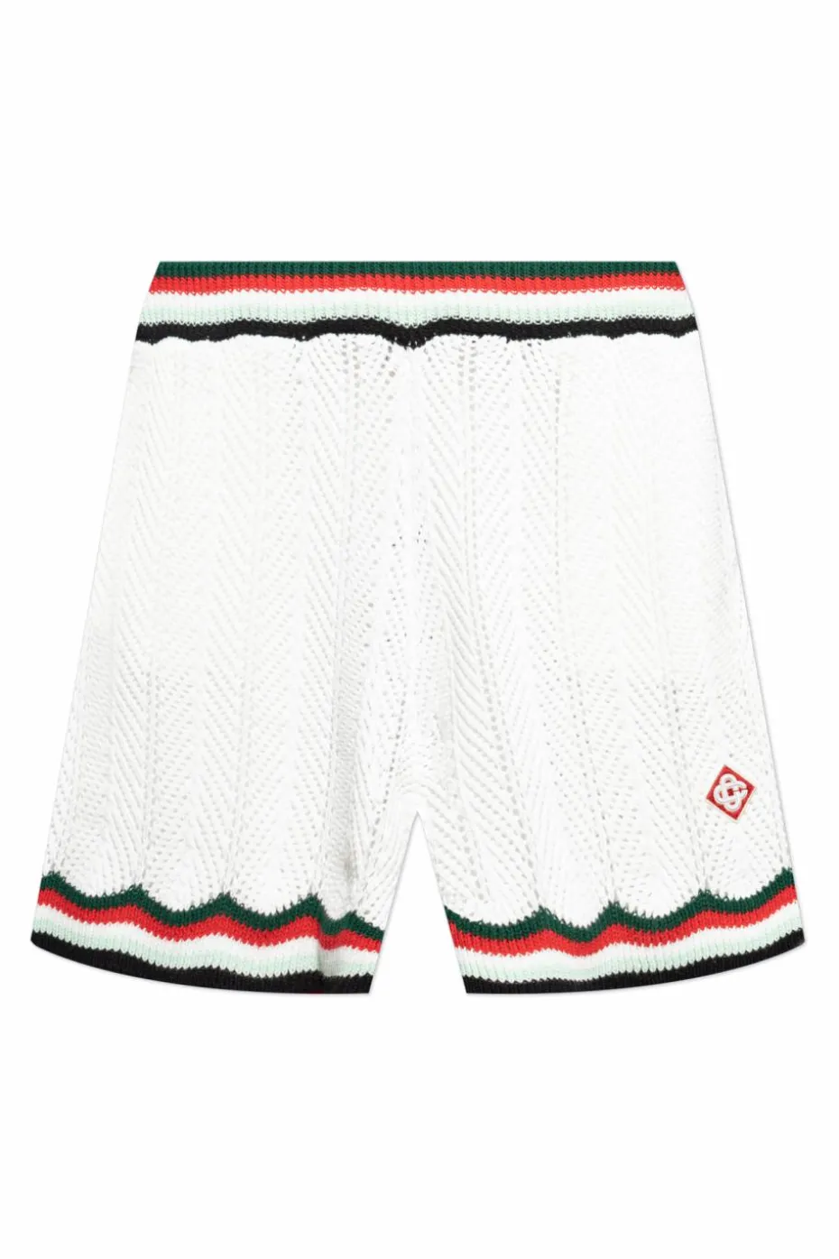 Casablanca WHITE Cotton shorts