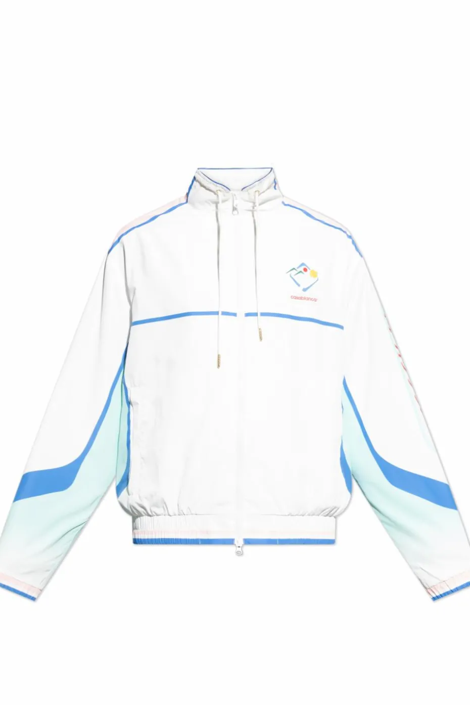 Casablanca WHITE Light jacket with logo