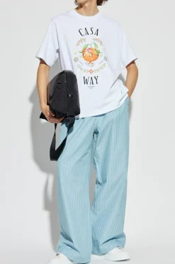 Casablanca WHITE Oversize T-shirt