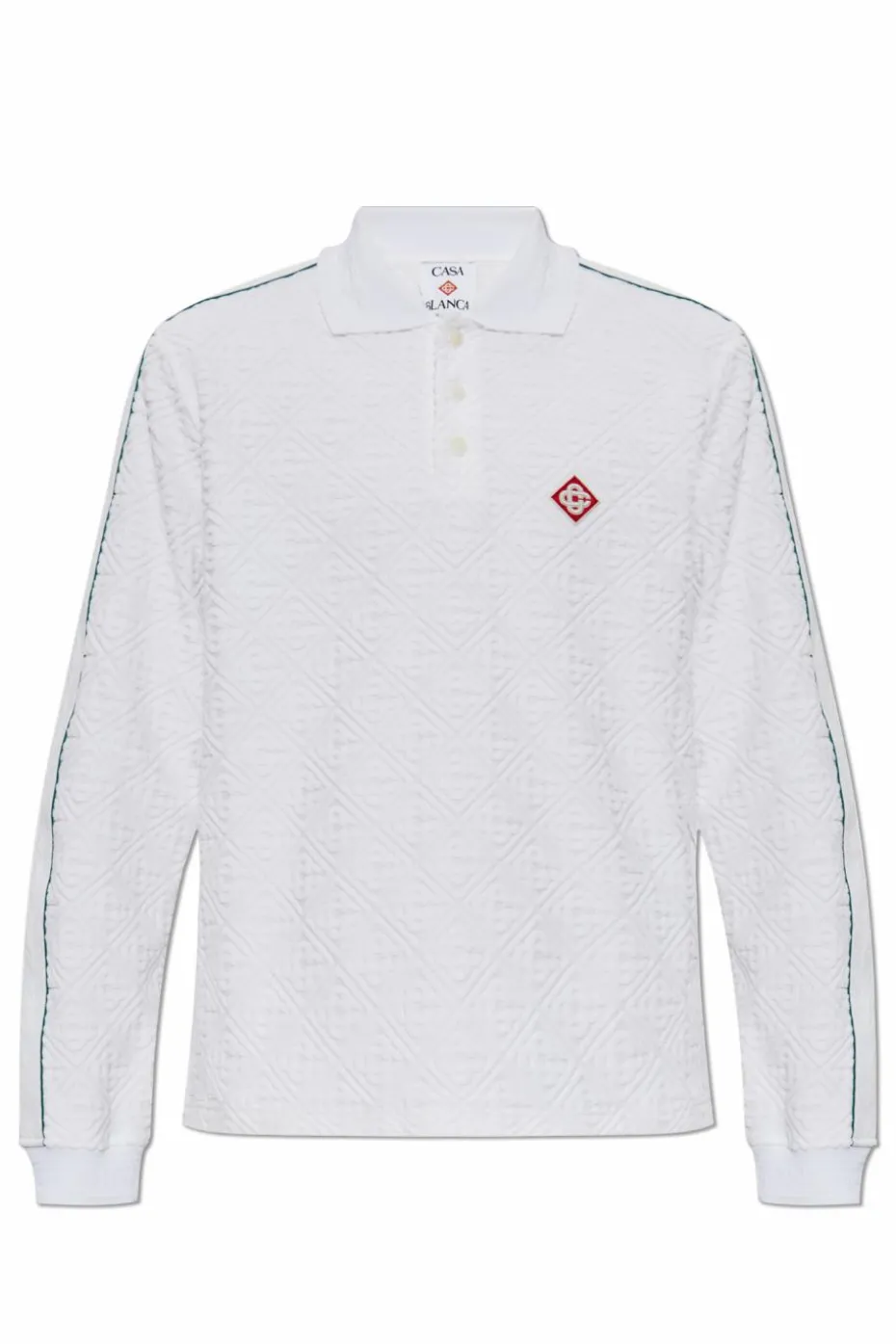 Casablanca WHITE Polo with logo