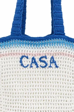 Casablanca WHITE shopper bag