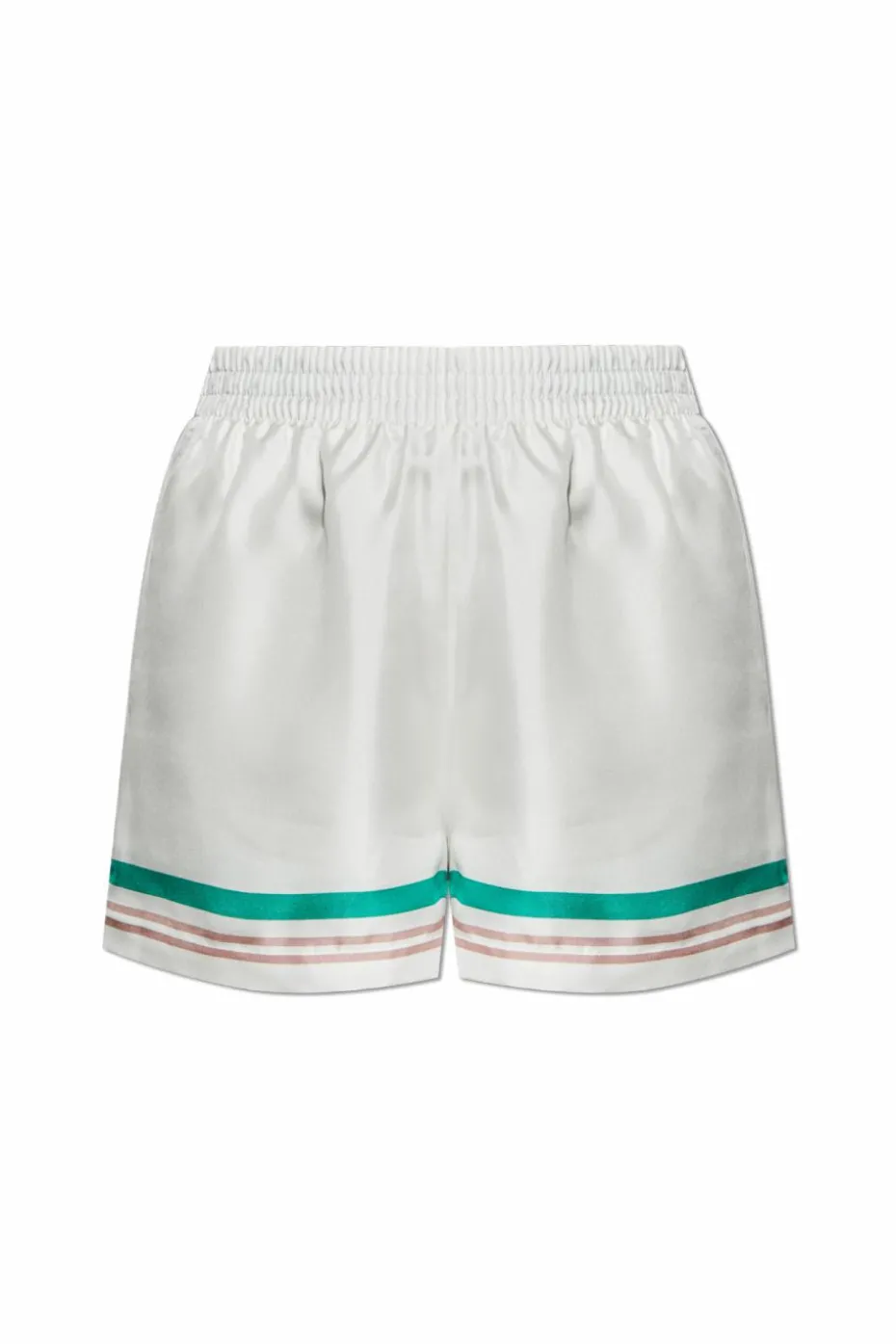 Casablanca WHITE Silk shorts