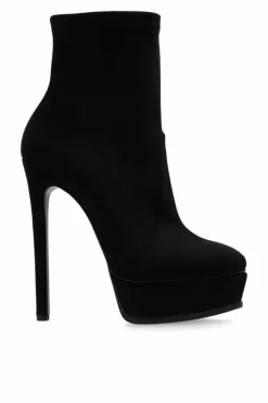 Casadei BLACK Heeled ankle boots 'Arceus'