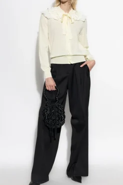 CDG by Comme des Garçons YELLOW Cardigan with collar