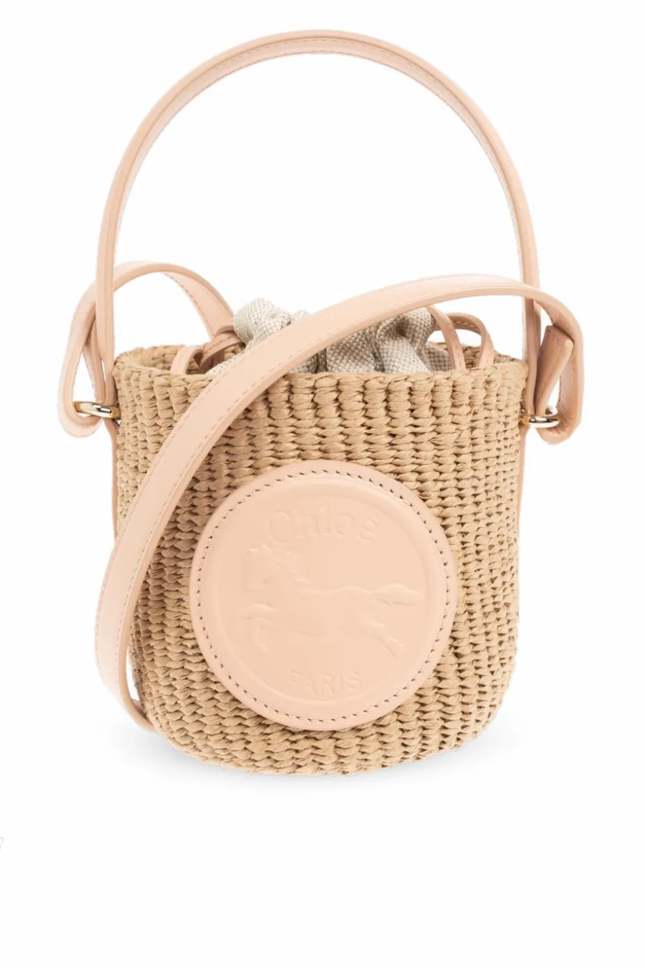 Chloé beige Bag Horse Medal Mini