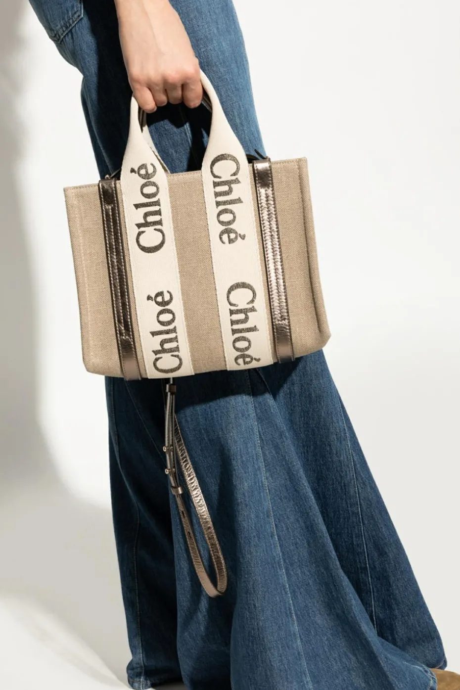 Chloé beige Bag Woody Small