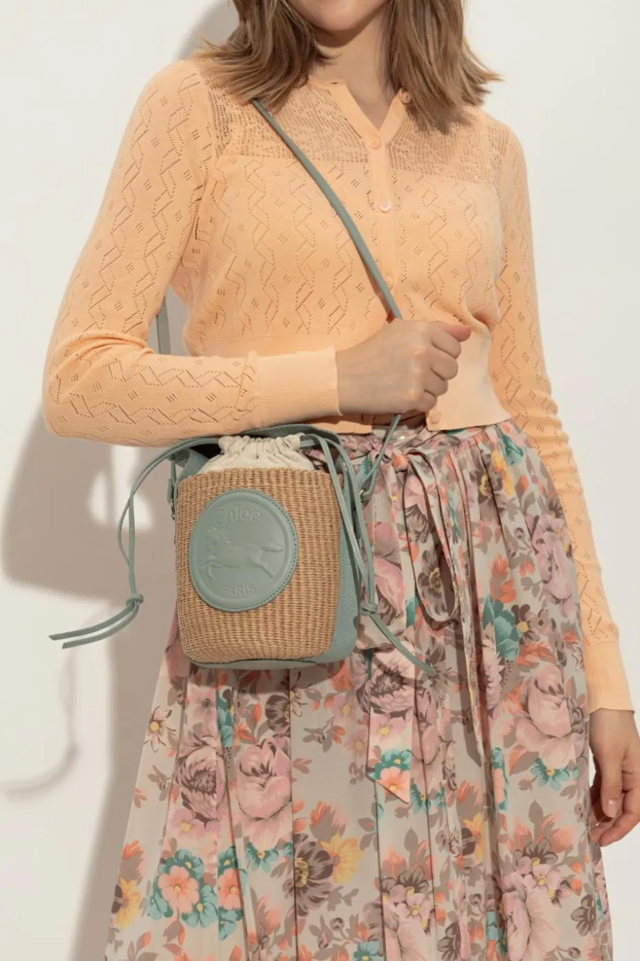 Chloé beige Horse Medal Small bag