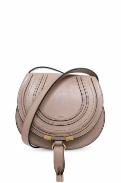 Chloé beige ‘Marcie Small’ Shoulder Bag