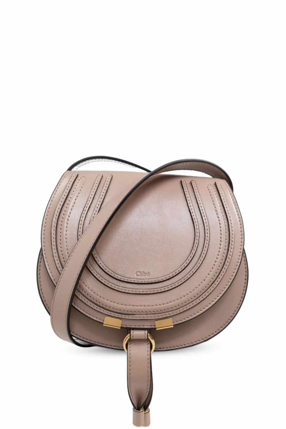 Chloé beige ‘Marcie Small’ Shoulder Bag