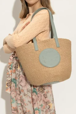 Chloé beige Shopper bag 'Horse Medal Large'