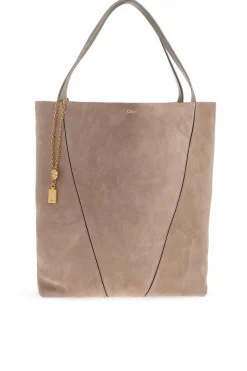 Chloé beige Shopper bag "Spin"
