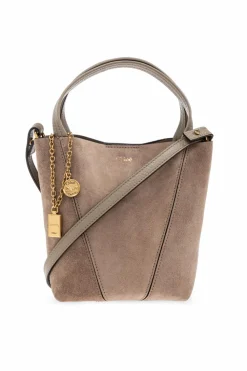 Chloé beige Shoulder bag `Chloé Spin Small`