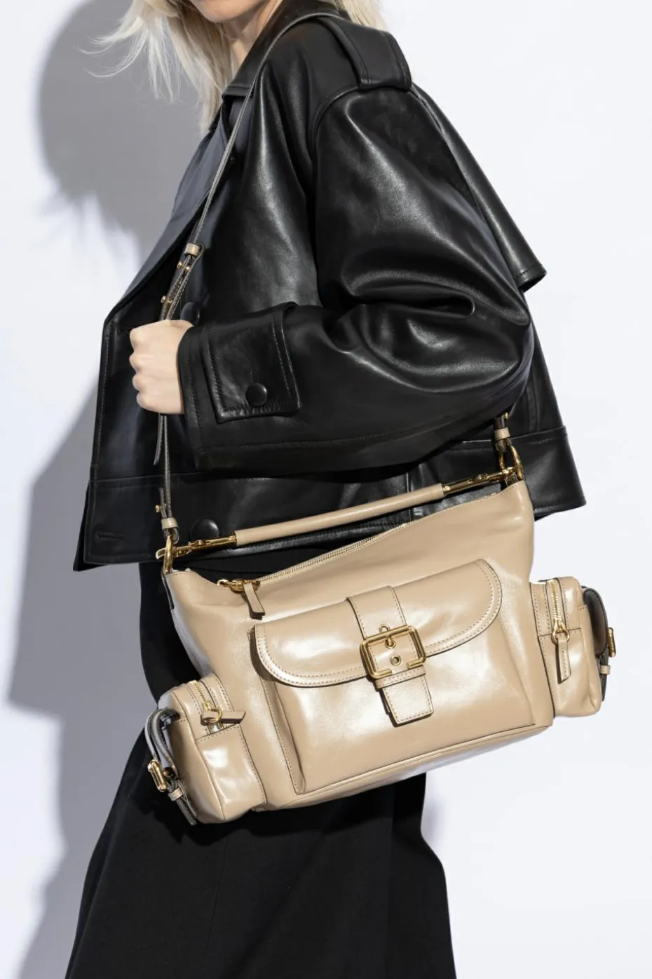 Chloé beige Shoulder bag 'Camera'