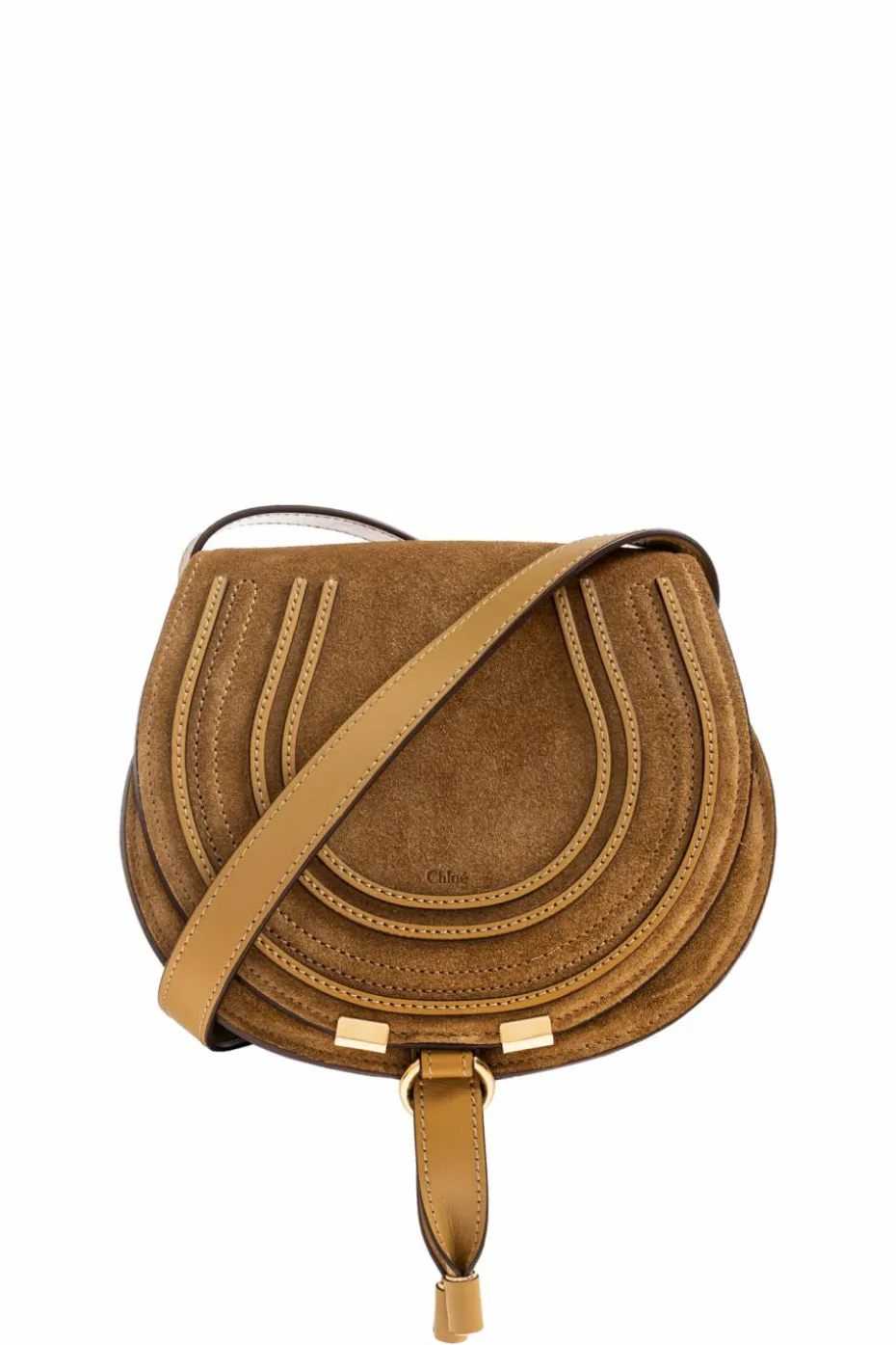 Chloé beige Shoulder bag `Marcie` Small