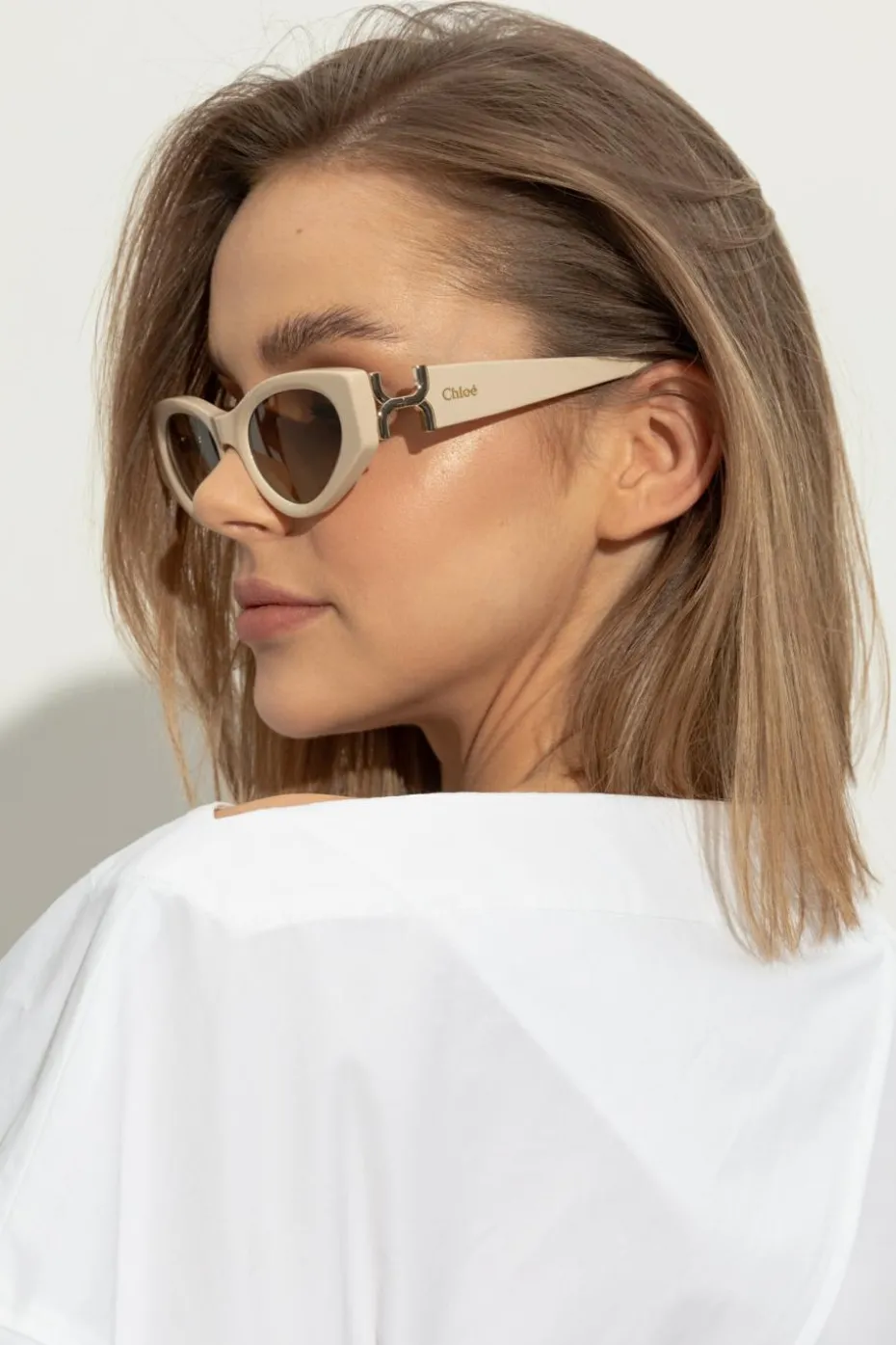 Chloé beige Sunglasses