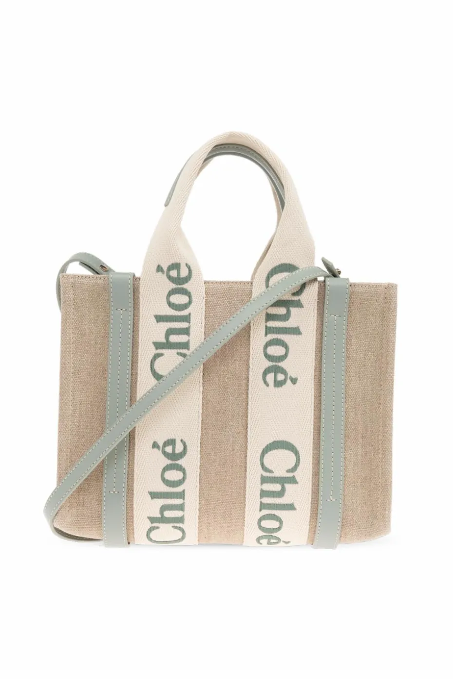 Chloé beige Woody Small bag