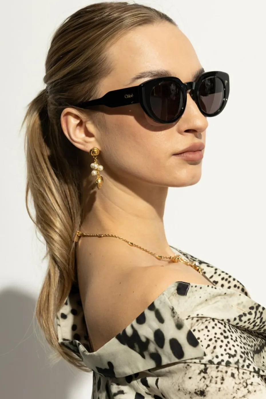 Chloé BLACK Gayia sunglasses