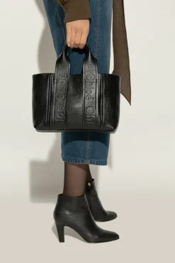 Chloé BLACK Handbag 'Woody Small'