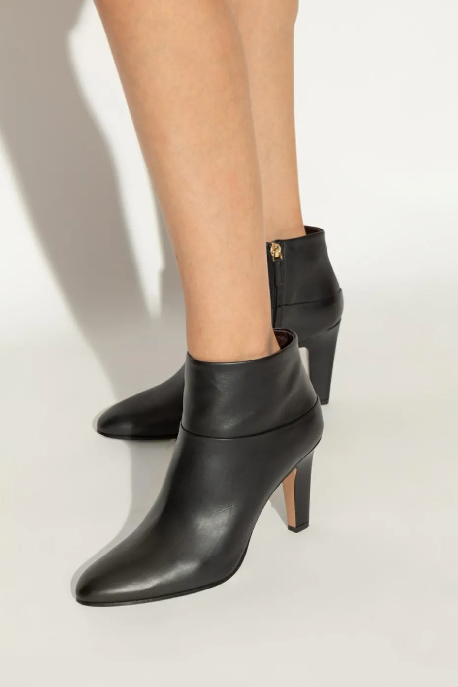 Chloé BLACK Heeled ankle boots Eve