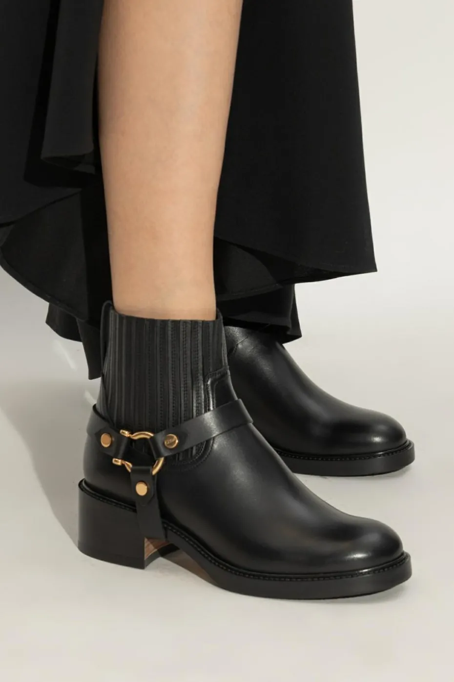 Chloé BLACK Heeled ankle boots Dakota