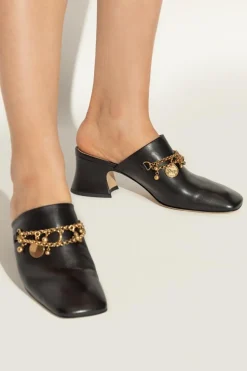 Chloé BLACK Heeled mules "Charms"