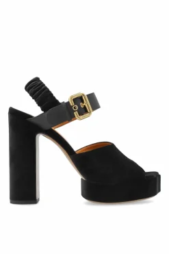 Chloé BLACK Platform sandals "Aria"
