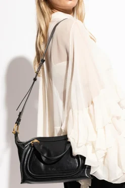 Chloé BLACK Shoulder Bag Party Small