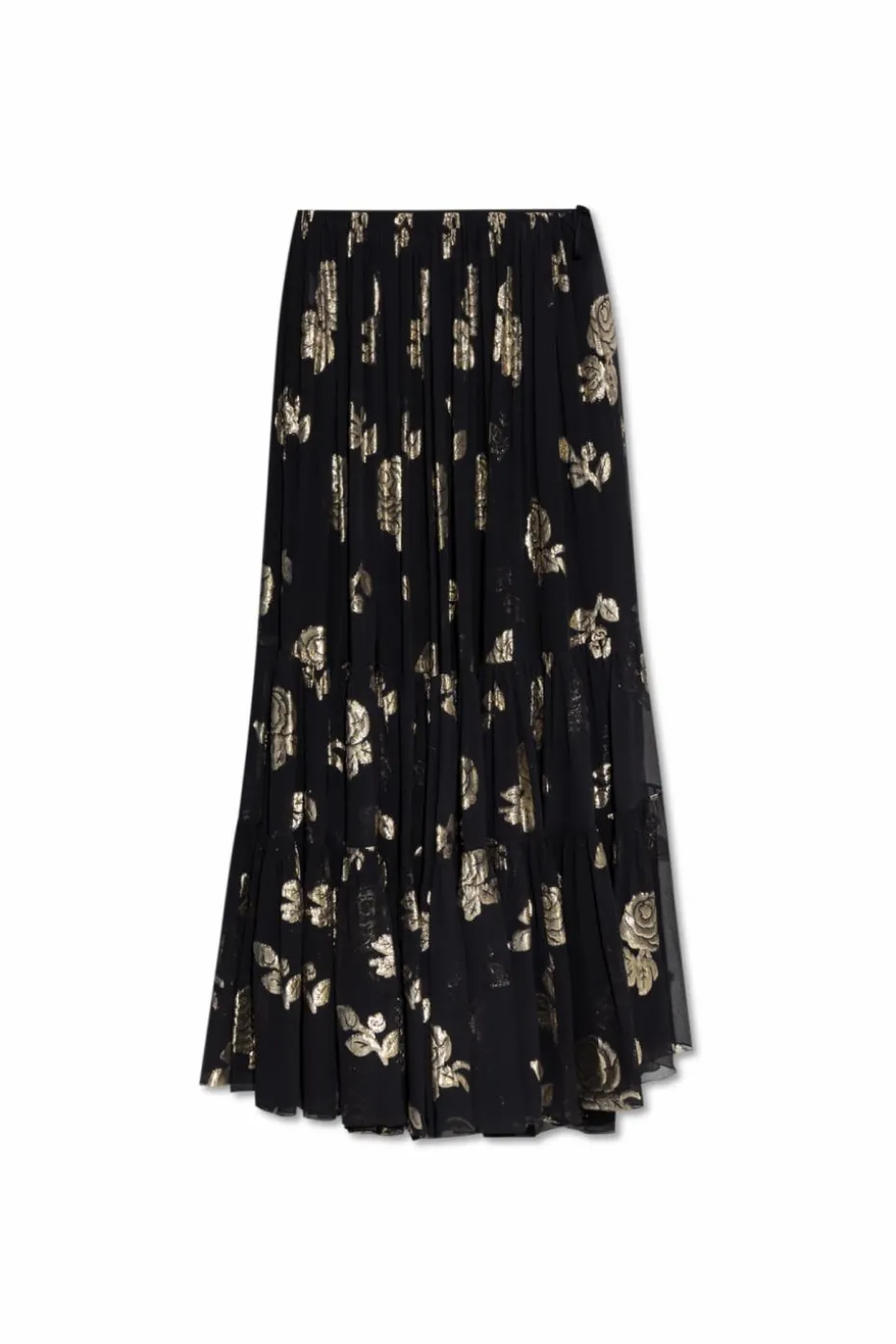 Chloé BLACK Silk skirt