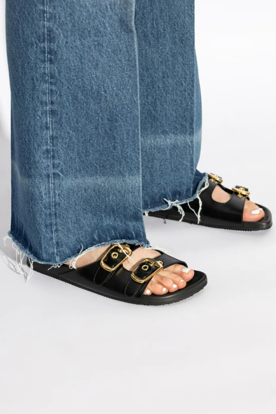 Chloé BLACK Slides Polly