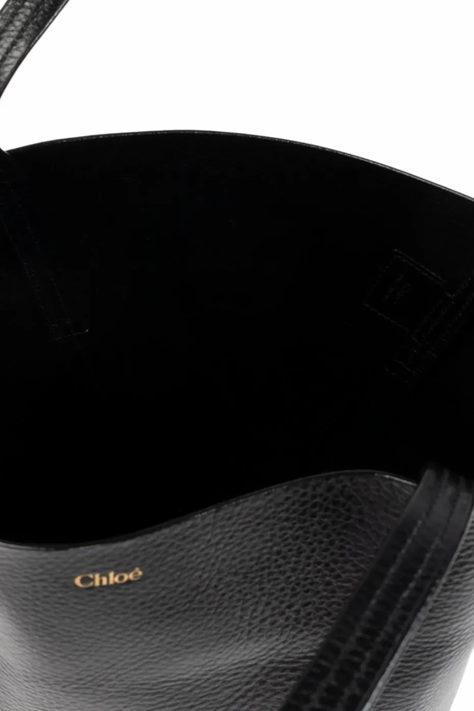 Chloé BLACK Spin Medium bag type shopper