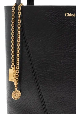 Chloé BLACK Spin Medium bag type shopper