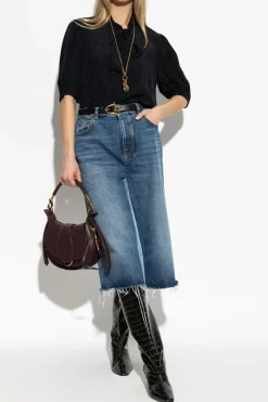 Chloé BLUE Denim shorts