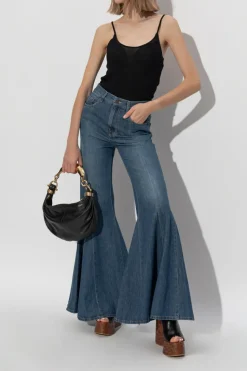 Chloé BLUE Flared jeans