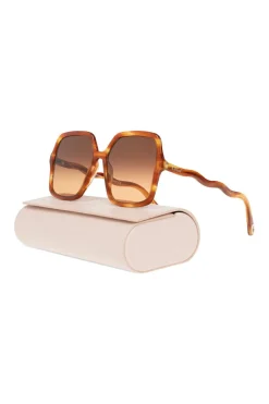 Chloé BROWN Gradient sunglasses