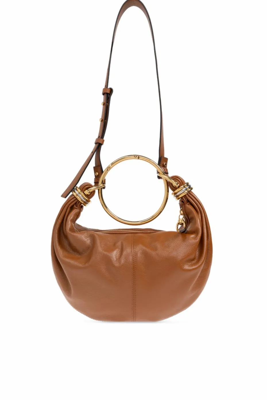 Chloé BROWN Handbag Bracelet Small