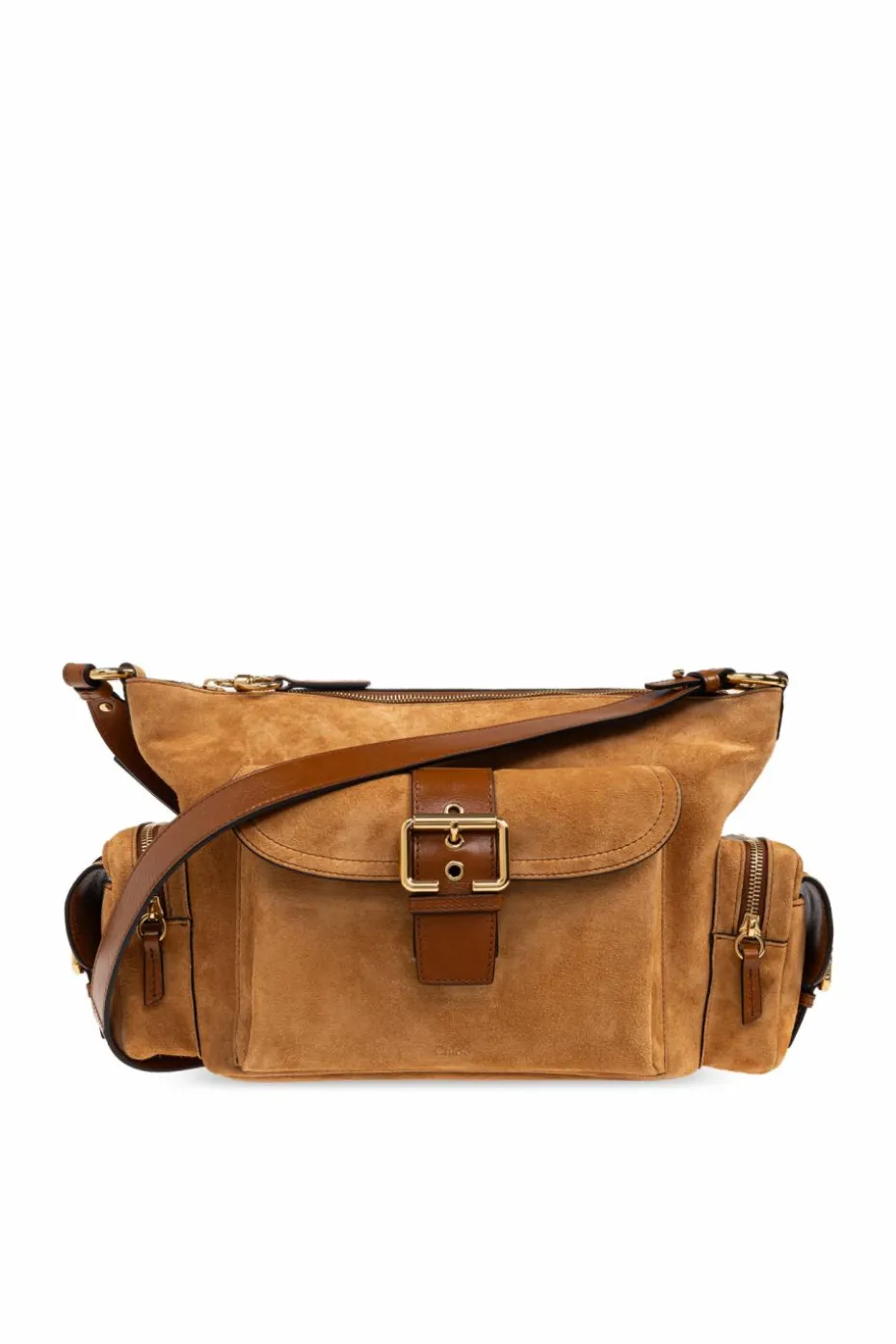 Chloé BROWN Handbag Camera Medium