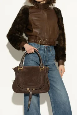 Chloé BROWN Handbag ‘Mercie Medium’