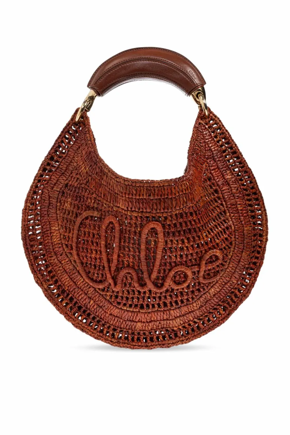 Chloé BROWN Handbag "Summer Banana"