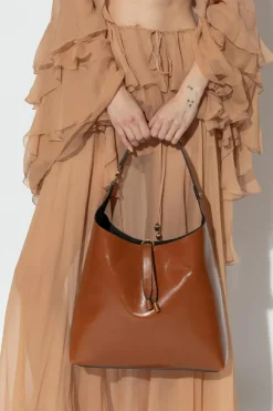 Chloé BROWN Marcie Hobo Shoulder Bag