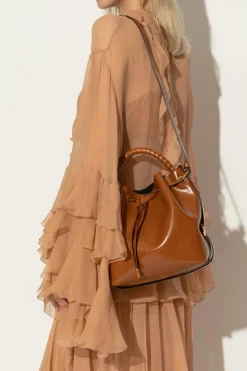 Chloé BROWN Marcie shoulder bag