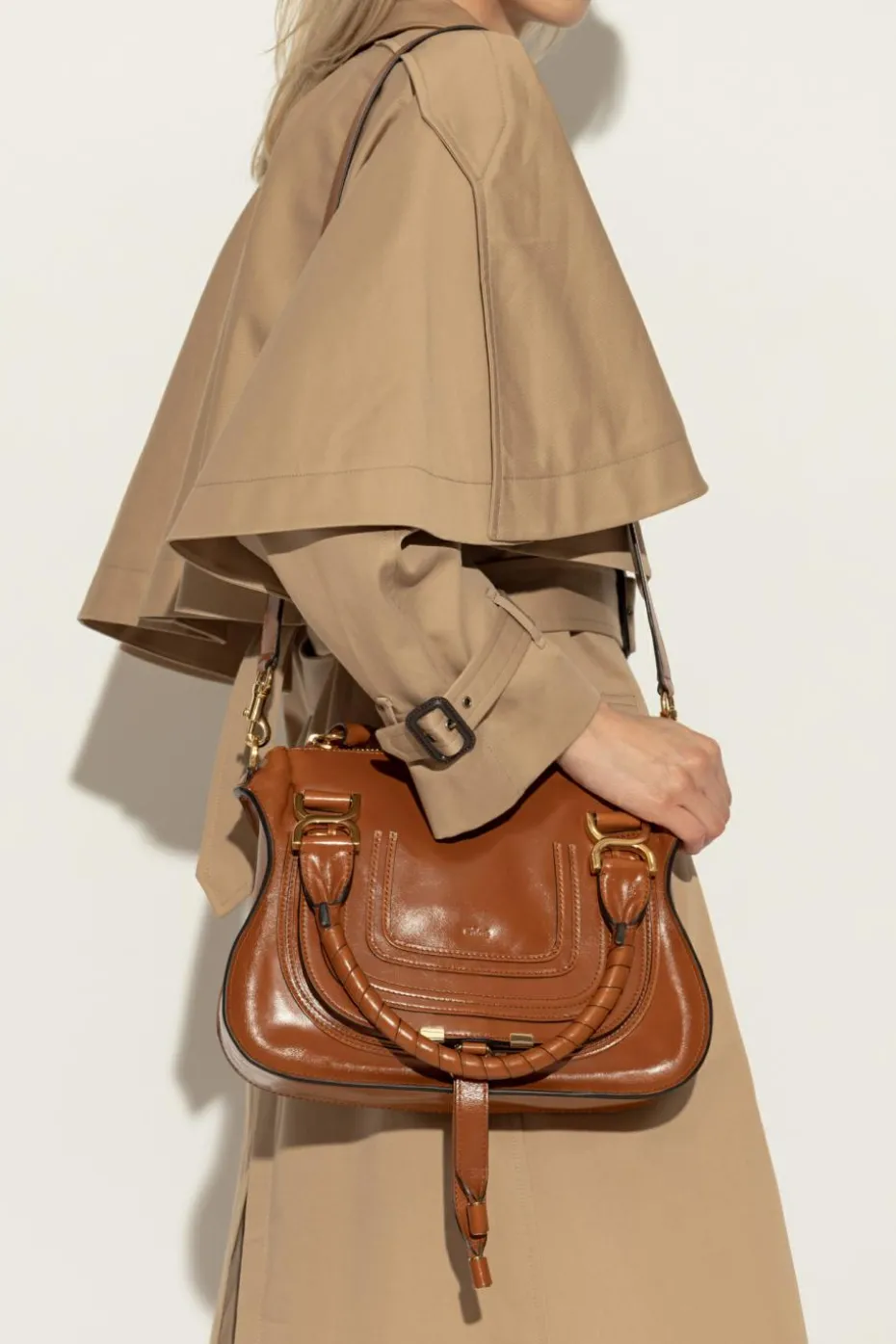 Chloé BROWN ‘Marcie Small’ Shoulder Bag