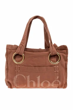 Chloé BROWN "Plage Large" shopper bag