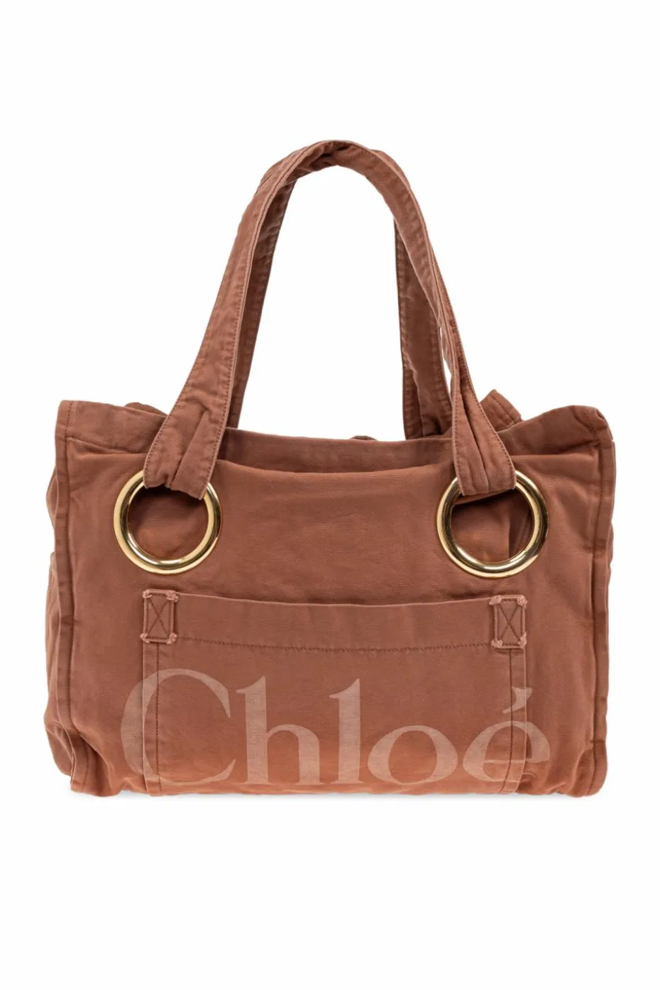 Chloé BROWN "Plage Large" shopper bag