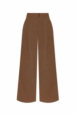 Chloé BROWN Wide-leg pants