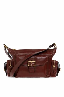 Chloé BURGUNDY Handbag Camera Medium