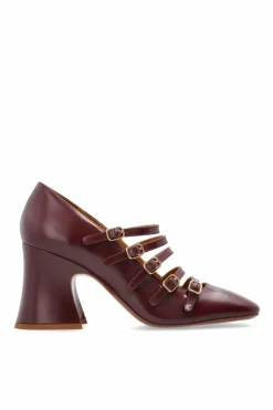 Chloé BURGUNDY Heeled shoes "Janis"