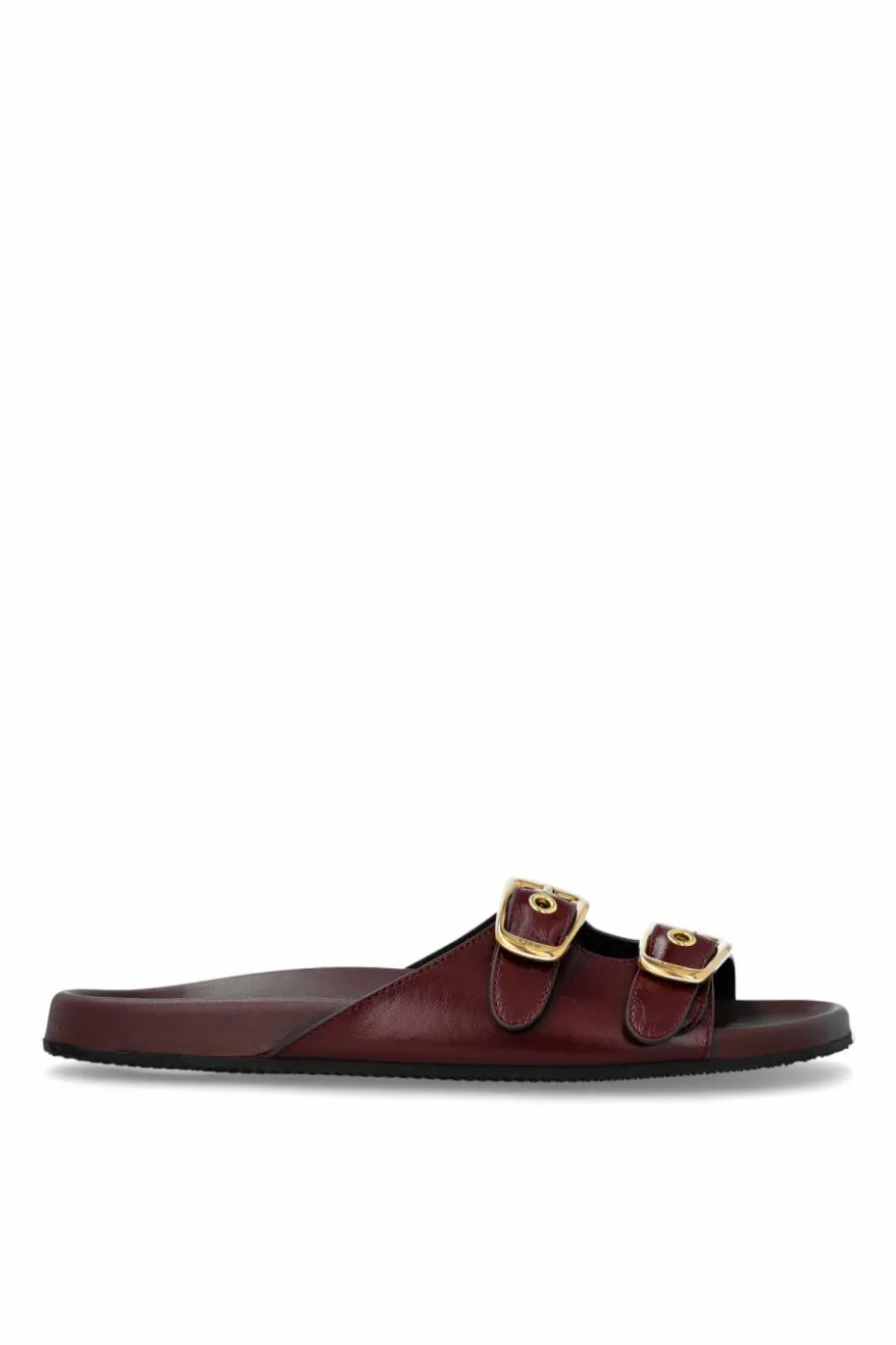Chloé BURGUNDY Polly Slides