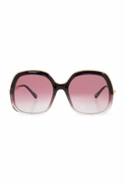 Chloé BURGUNDY Sunglasses