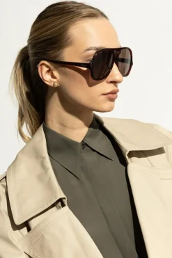 Chloé BURGUNDY Sunglasses Salomé